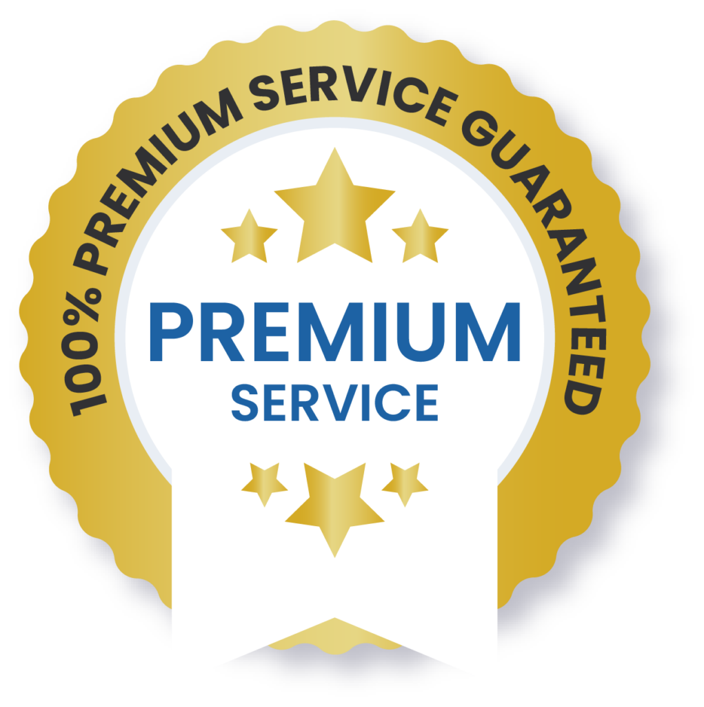 Premium development guarantee badge